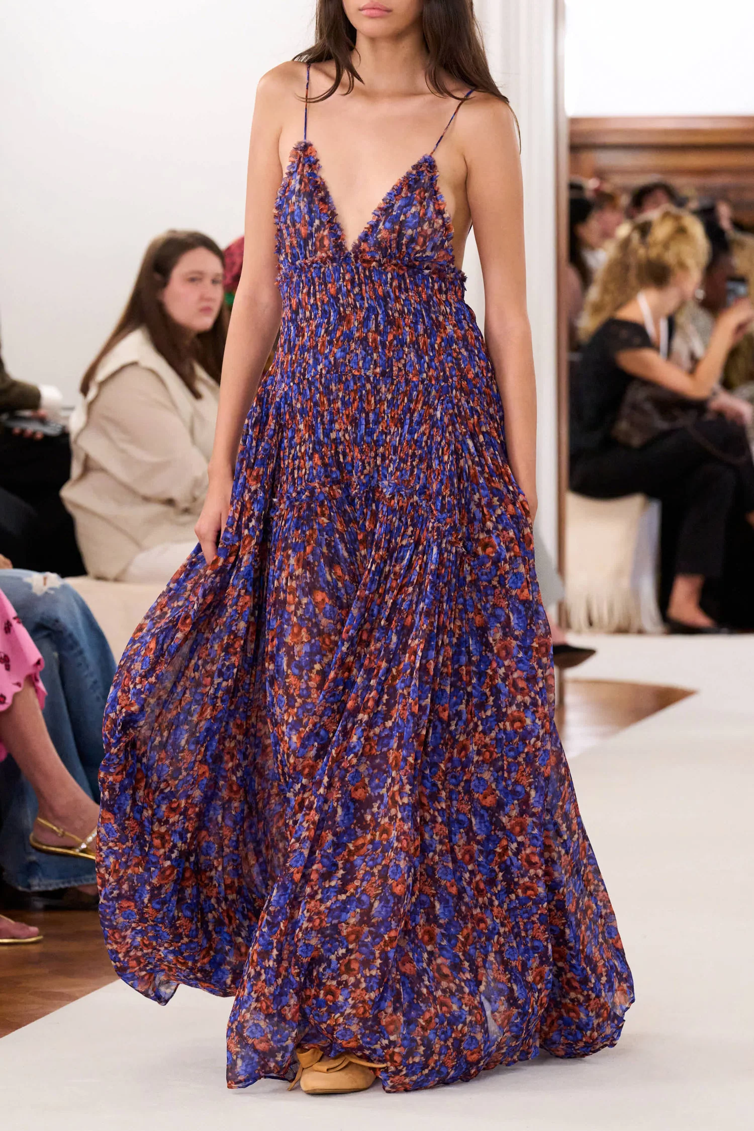 Atrani Silk Gown - Violet - Image 6