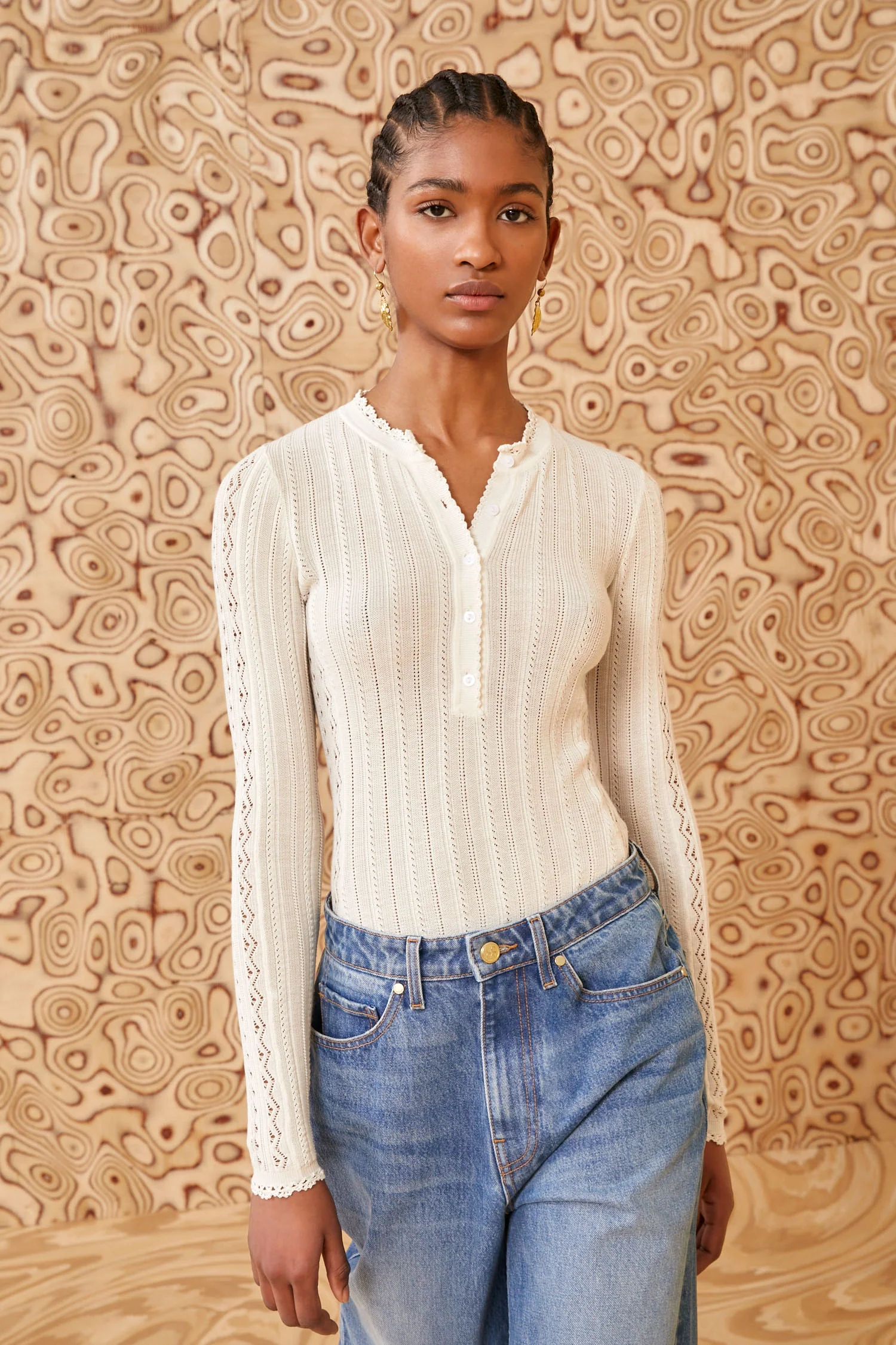 Delia Top - Alabaster - Image 3