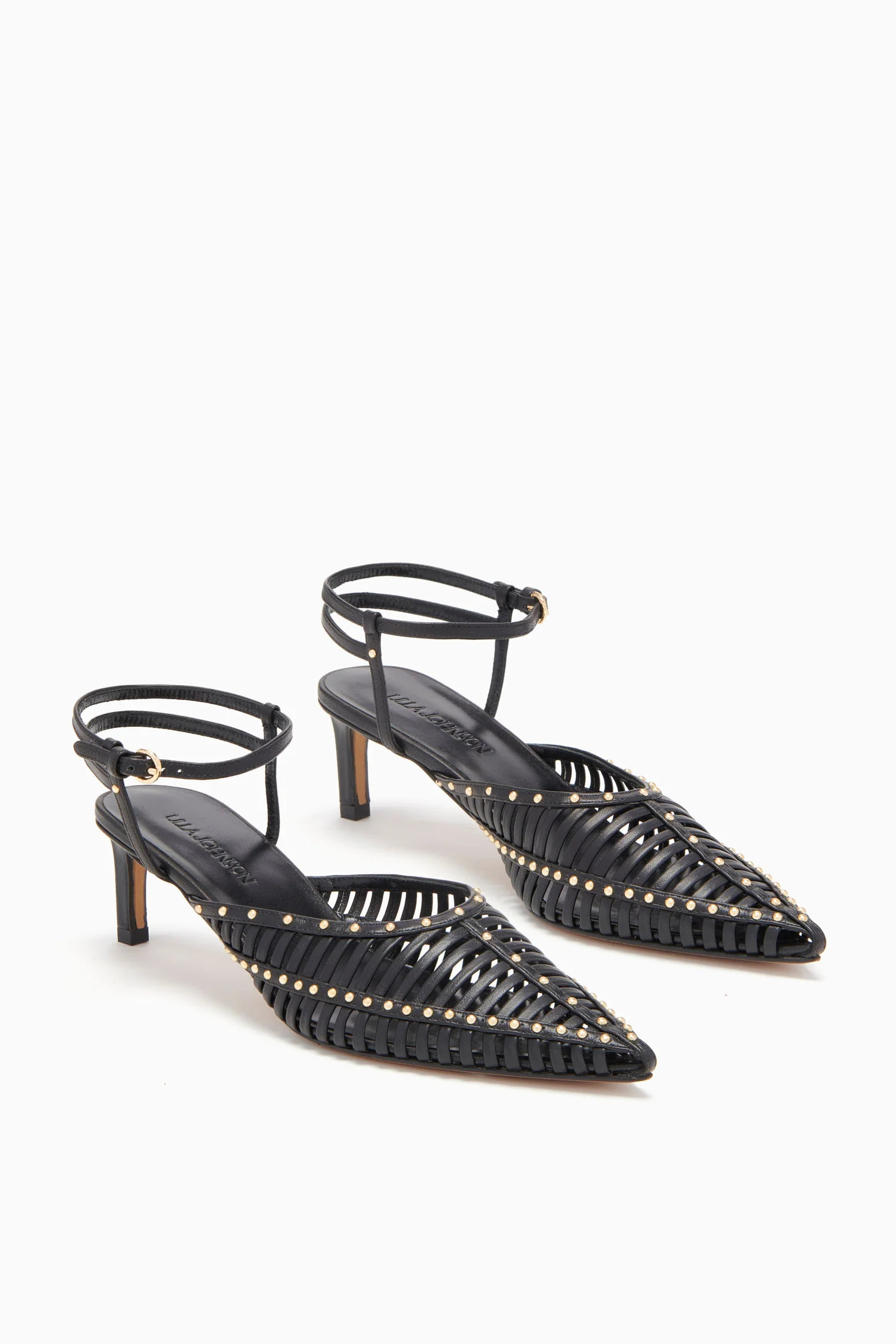 Francine Cage Kitten Heel - Noir - Image 4