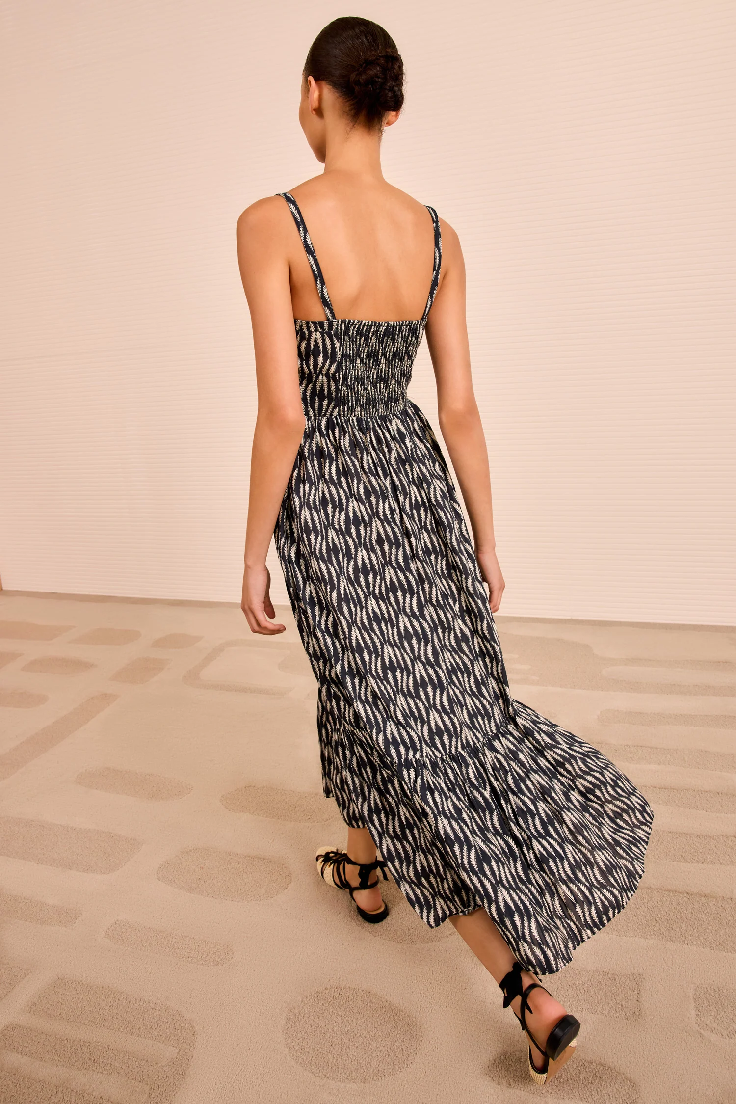 Nadine Cami Midi Dress - Graphite - Image 4